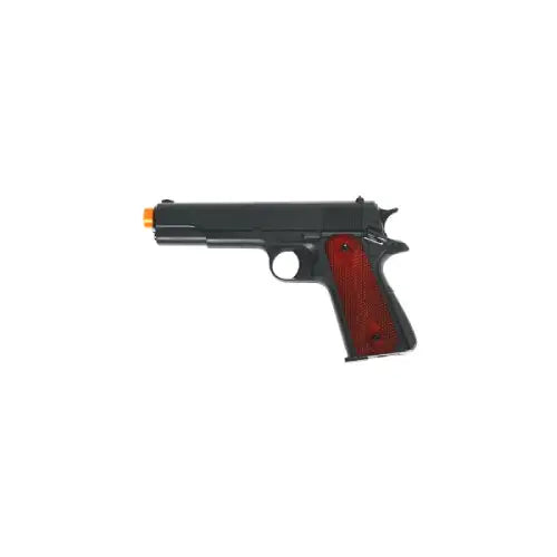 HFC 1911A1 Green Gas Airsoft Pistol - Black HG121B