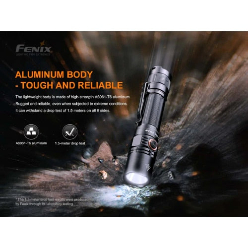 FENIX PD35 V3.0 Flashlight Black - 1700 Lumens