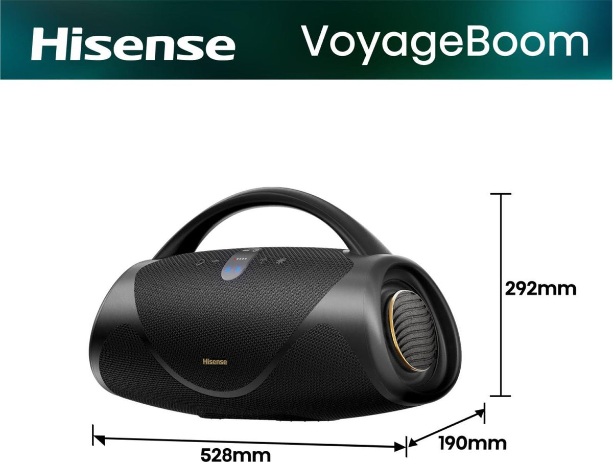 HISENSE VOYAGEBOOM 360W/272W Bluetooth Sepaker