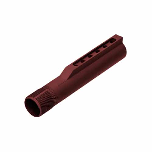UTG PRO MIL-SPEC 6 Position Extension Tube Matte Red - TLU001R