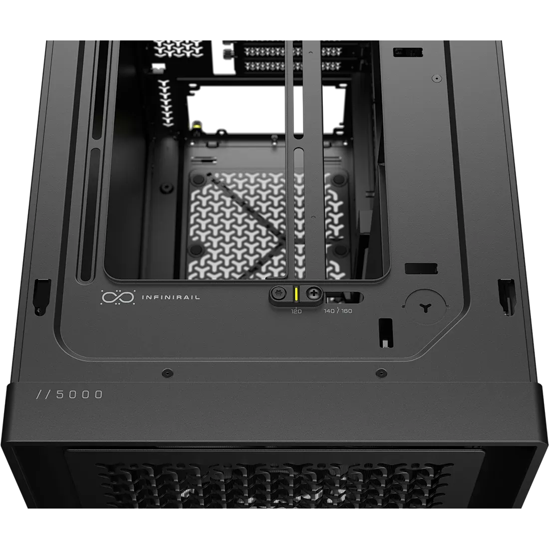 CORSAIR FRAME 5000D WORKSTATION Modular Mid-Tower PC Case; ATX; SSI-EEB/CEB - Black