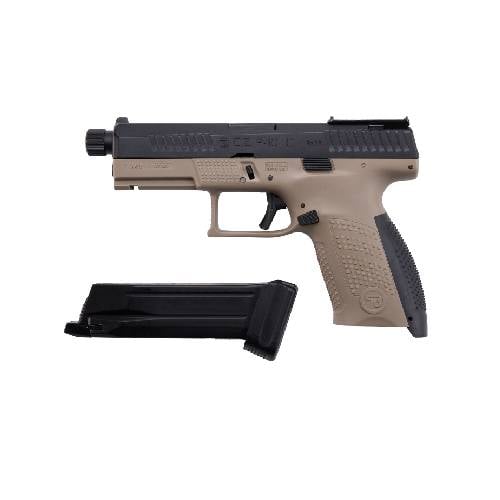 ASG CZ P-10C Pistol CBB Dual Tone BLK/FD - 19924