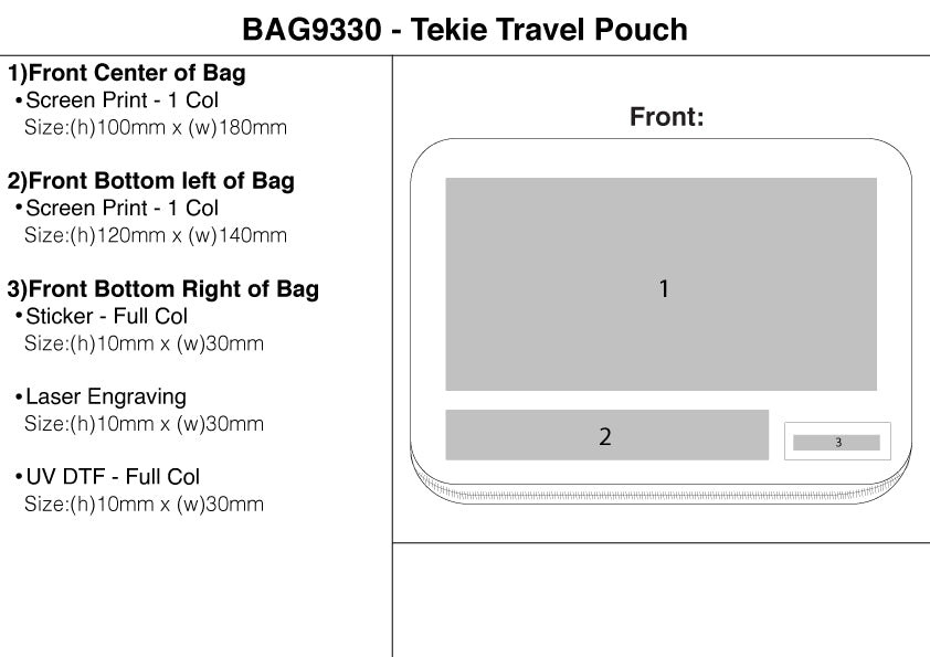 Tekie Travel Pouch