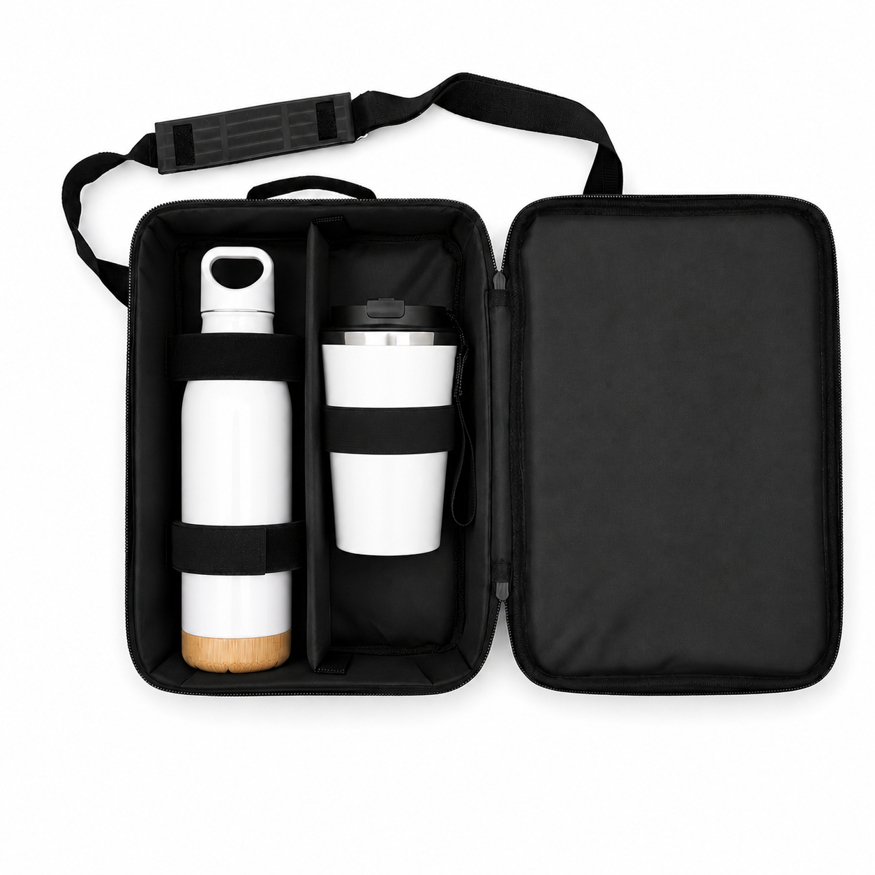 Go Anywhere Bottle & Mug Gift Set - White