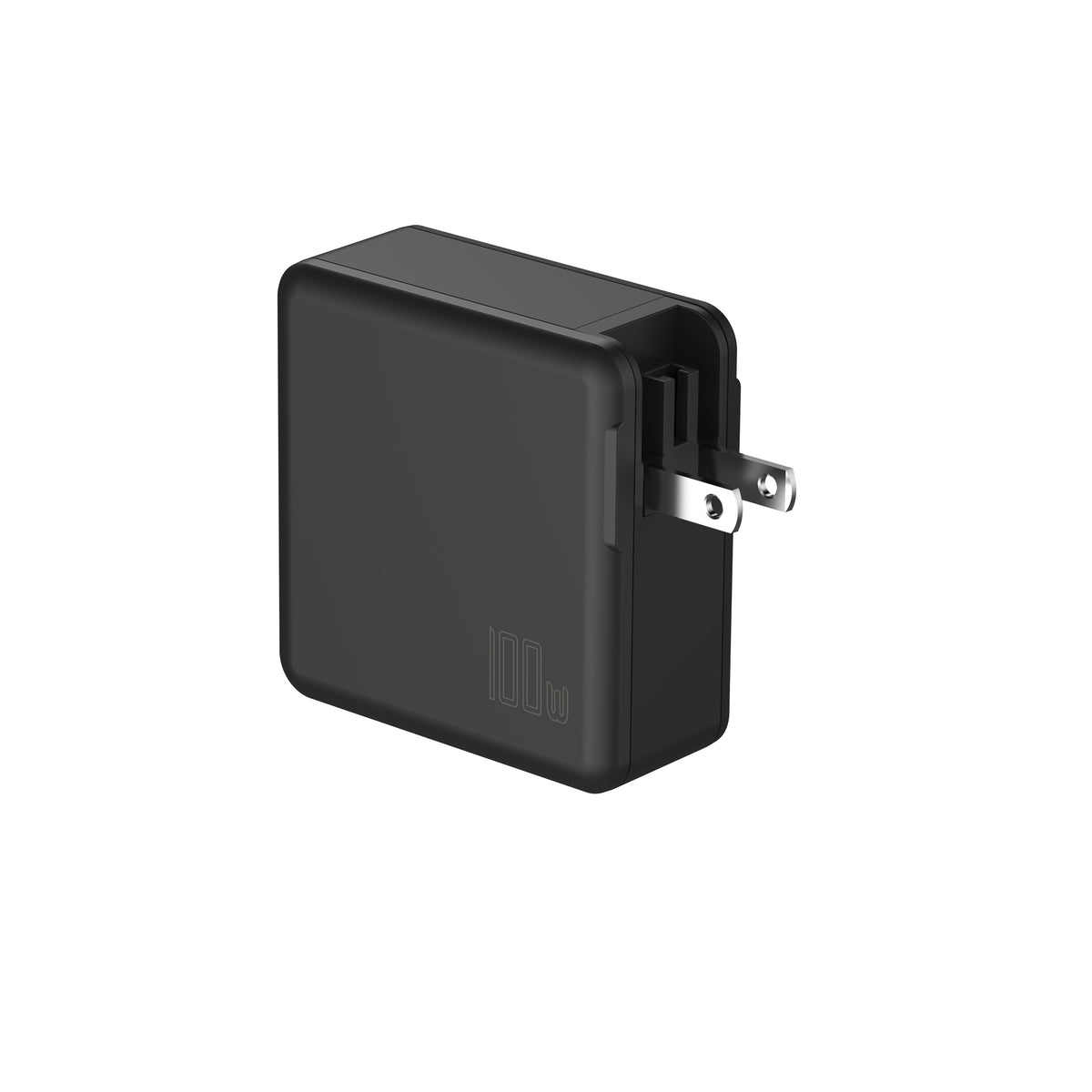 RCT 100W GaN fast charging travel kit | Travel adapter + (EU+UK+SA) Plug and cable | 1 year carry-in warranty