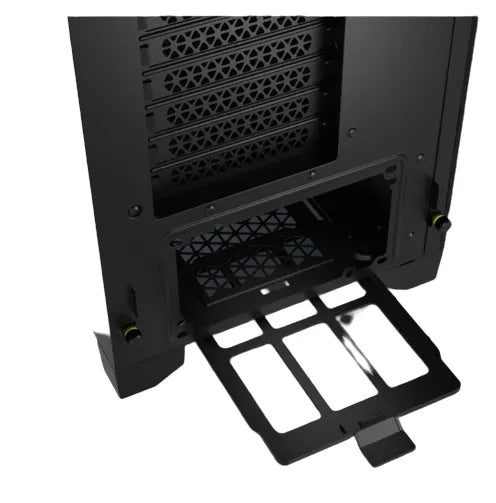 3000D RGB AIRFLOW Black Mid-Tower PC Case; 2x 3.5'' |  2x 2.5'' Drive Bays; Up to 360mm Radiator compatible; 3x 120mm fan incl