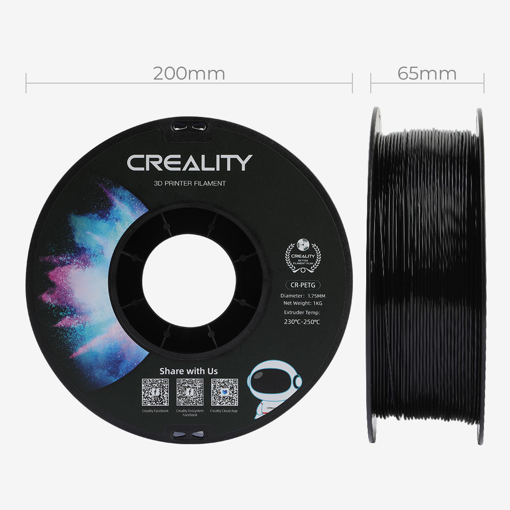 Creality CR-PETG Filament 1.0kg- Black