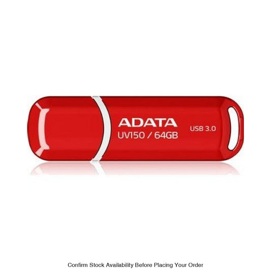 ADATA UV150 USB 3.2 64GB SNAP CAP RED - Guards On Duty Shop