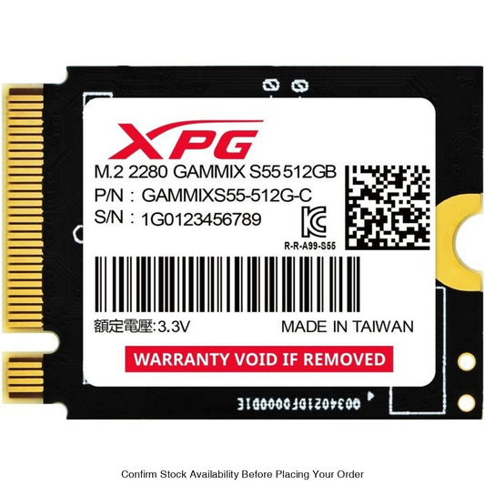ADATA XPG GAMMIX S55 PCIE GEN4X4 M.2 2230 (NEW) - Guards On Duty Shop