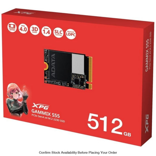 ADATA XPG GAMMIX S55 PCIE GEN4X4 M.2 2230 (NEW) - Guards On Duty Shop