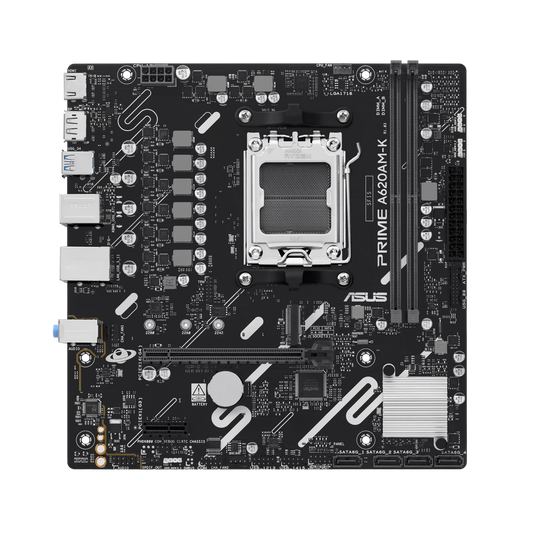 ASUS Motherboard/mATX/AM5/DDR5/2xDIMM/Max.128GB/1xPCIe4x16/1xPCIe3x1/ 1xM.2/4xSATA/1xDP/1xHDMI.