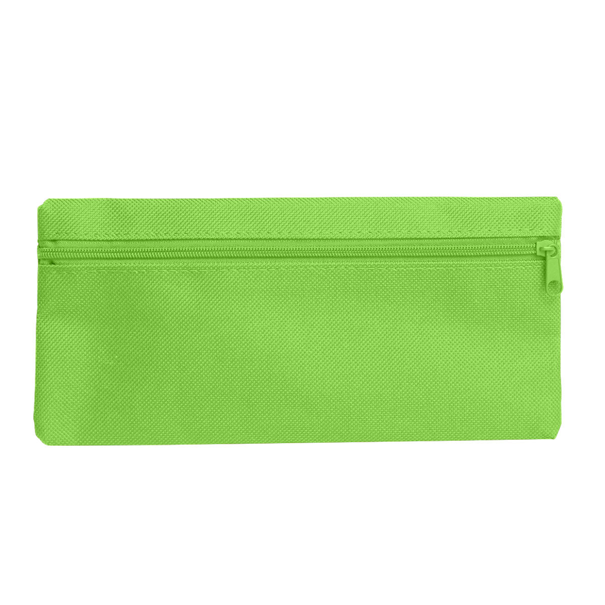 15cm Zip & Scribble Pencil Case - Lime