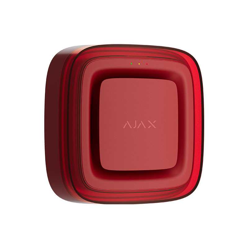 Ajax EN54 FireProtect (Sounder/VAD) Red