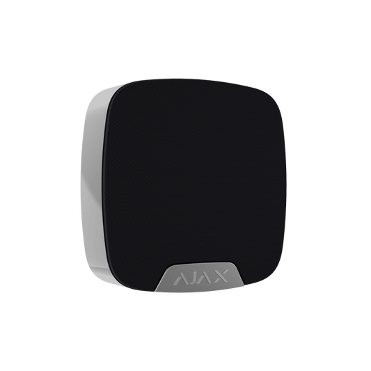 Ajax - HomeSiren Black - wireless indoor siren - Guards On Duty Shop & Security Guards