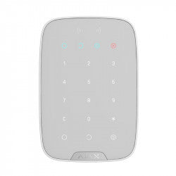 Ajax - Keypad Plus White - two—way wireless keypad with Prox reader