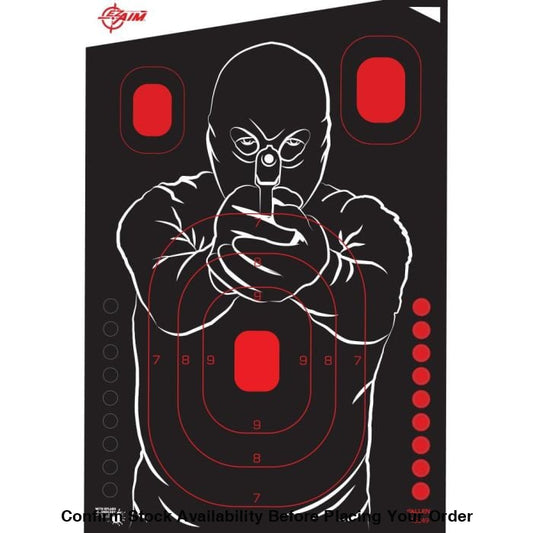 ALLEN BAD GUY TARGET 12X18 5 PACK ALLEN BAD GUY TARGET 12X18 5 PACK