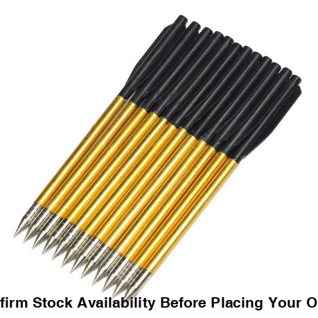 ALUMINUM ARROW-6,5" (12PCS/CARD)-MK-AL - Guards On Duty Shop