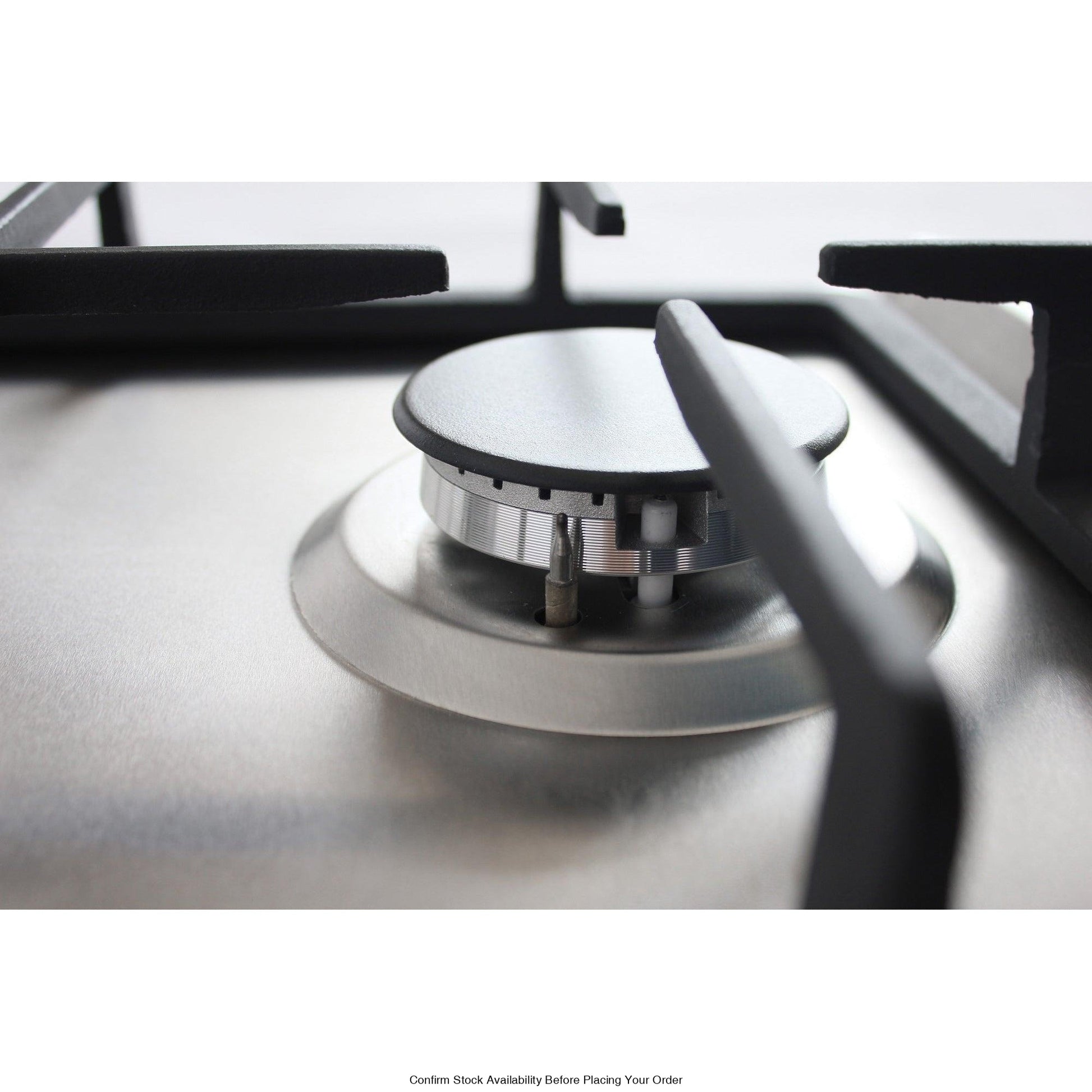 Alva 30cm 2-Burner Gas Hob - Stainless Steel - Alva 2-Burner Gas Hob