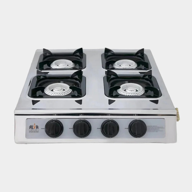 Alva 4-Burner Stainless Steel Gas Stove