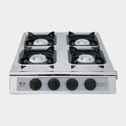 Alva 4-Burner Stainless Steel Gas Stove