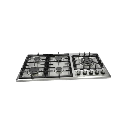 Alva 5-Burner Stainless Steel Gas Hob 90cm - Guards On Duty Shop & Security Guards