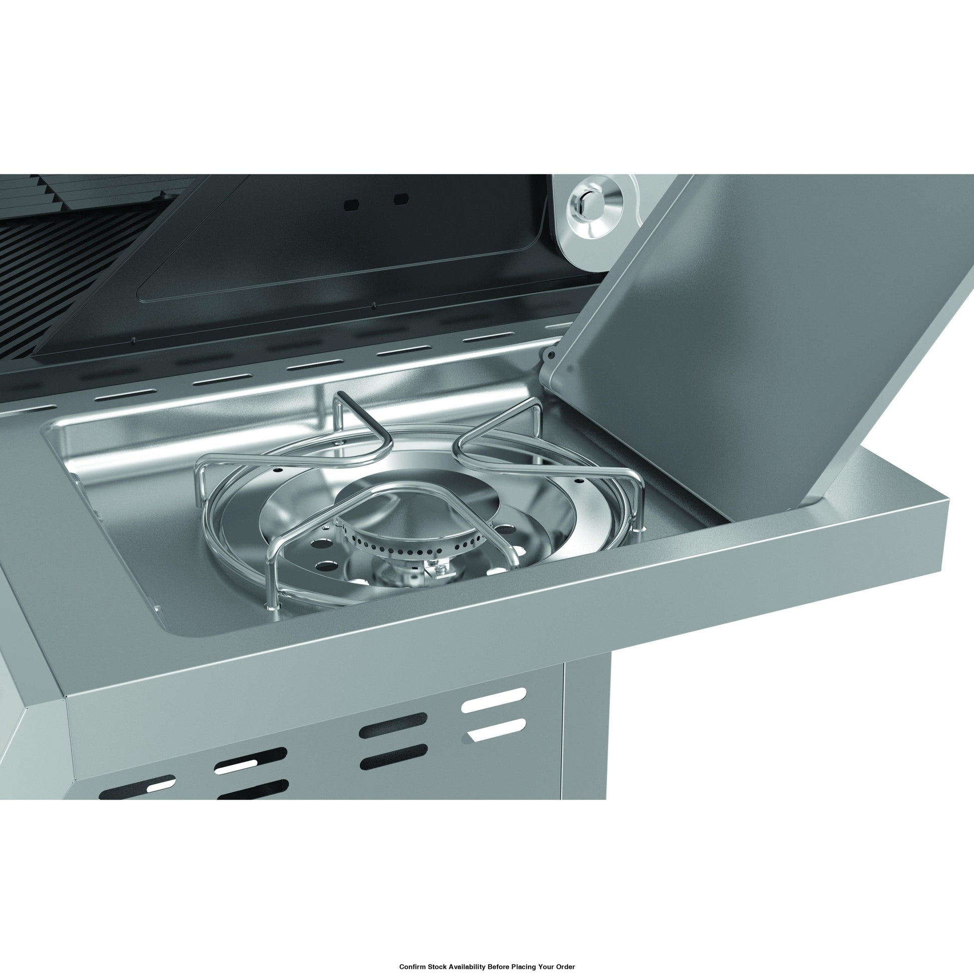 Alva Kalahari 4-Burner Stainless Steel Gas BBQ With Side Burner - Alva Kalahari 4-Burner