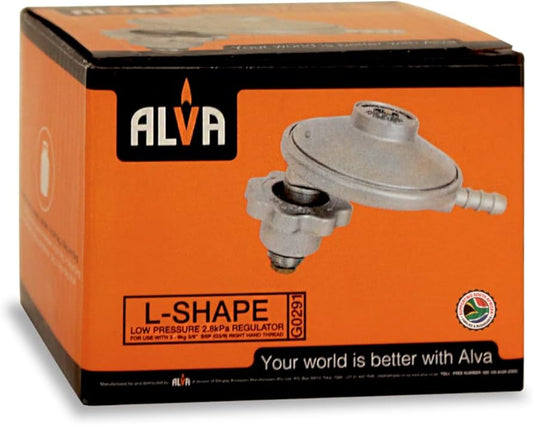 Alva L-Shape Gas Regulator
