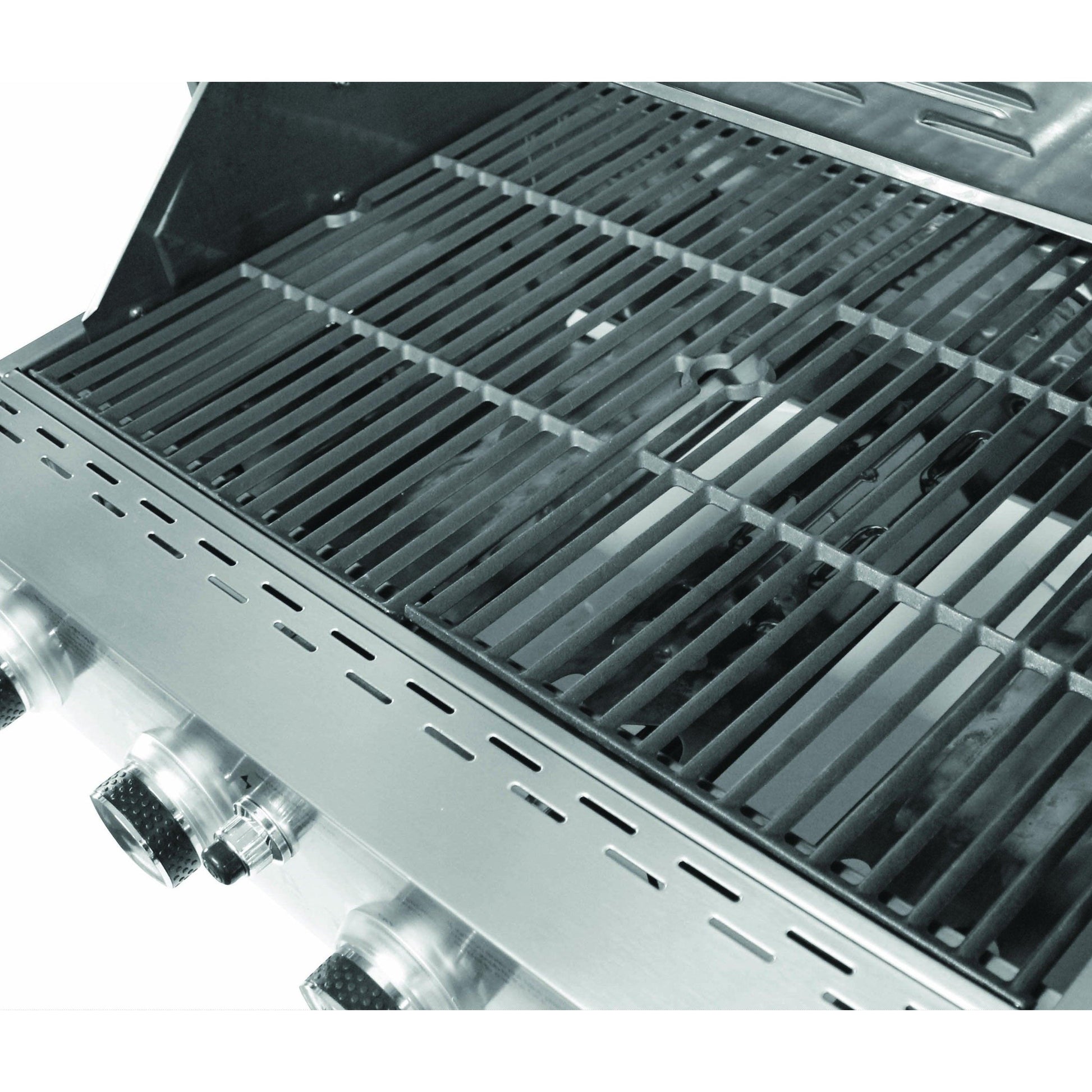 Alva Mojave 4-Burner Glass Hood Drop-In Gas BBQ - Alva Mojave 4-Burner