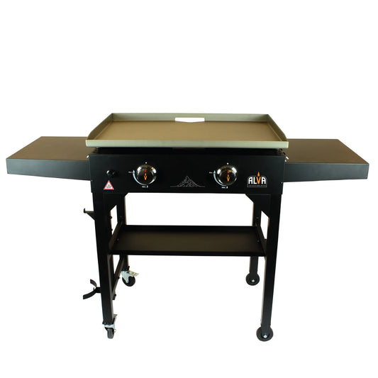 Alva Olympus 2-Burner Gas Griddle - Guards On Duty Shop & Security Guards