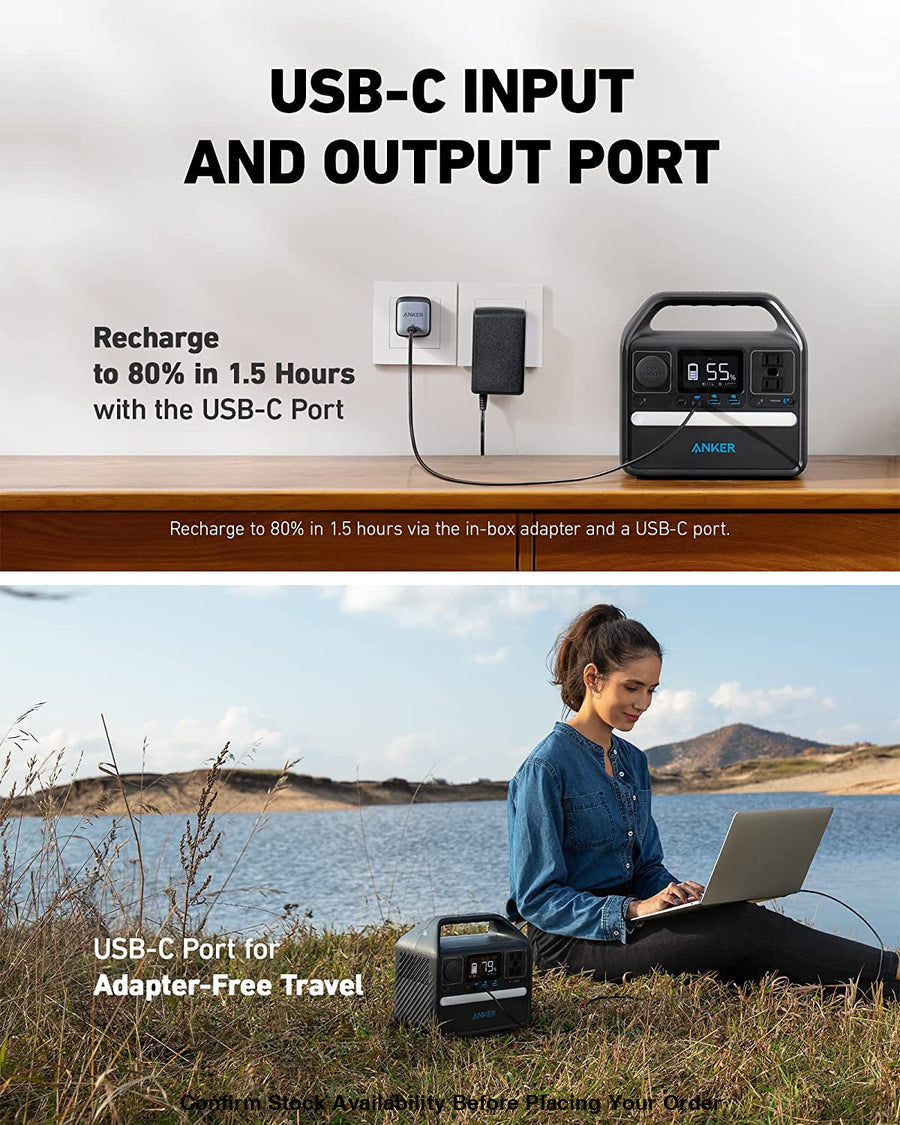 Anker PowerHouse 521 256Wh Portable Power Station - Guards On Duty Shop