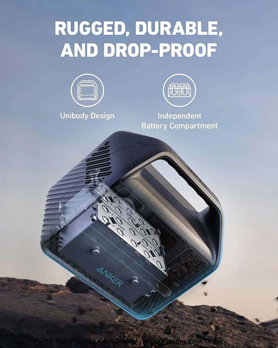 Anker PowerHouse 521 256Wh Portable Power Station - Guards On Duty Shop