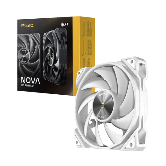 Antec NOVA PWM 120mm Case Fan White - Guards On Duty Shop & Security Guards