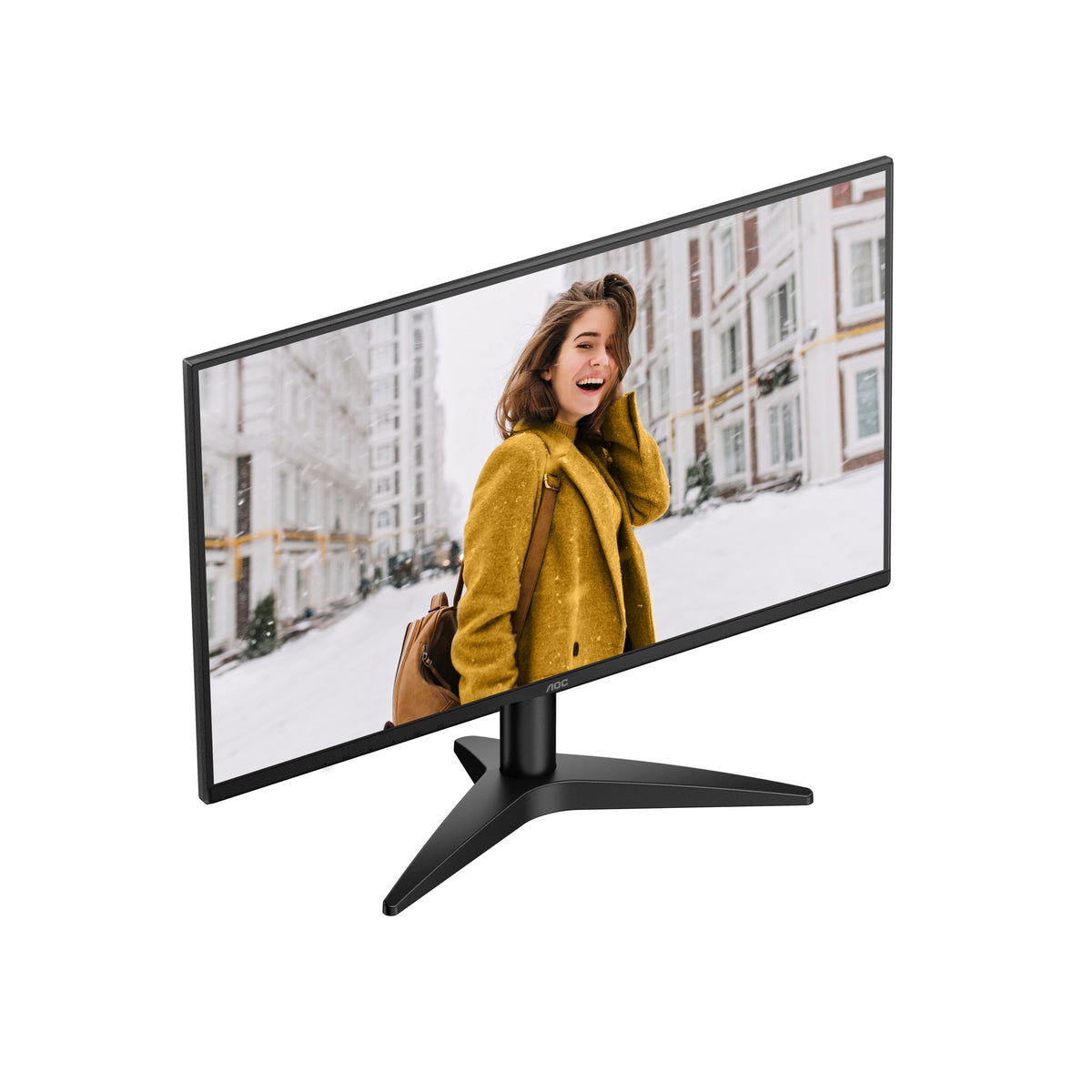 AOC-27B36XE B36 Monitor|27 Inch|4ms9GtG)/0.5ms MPRT|IPS|1920*1080 144Hz|HDMI+VGA|Ultra Narow Bezel|VESA|3YR.
