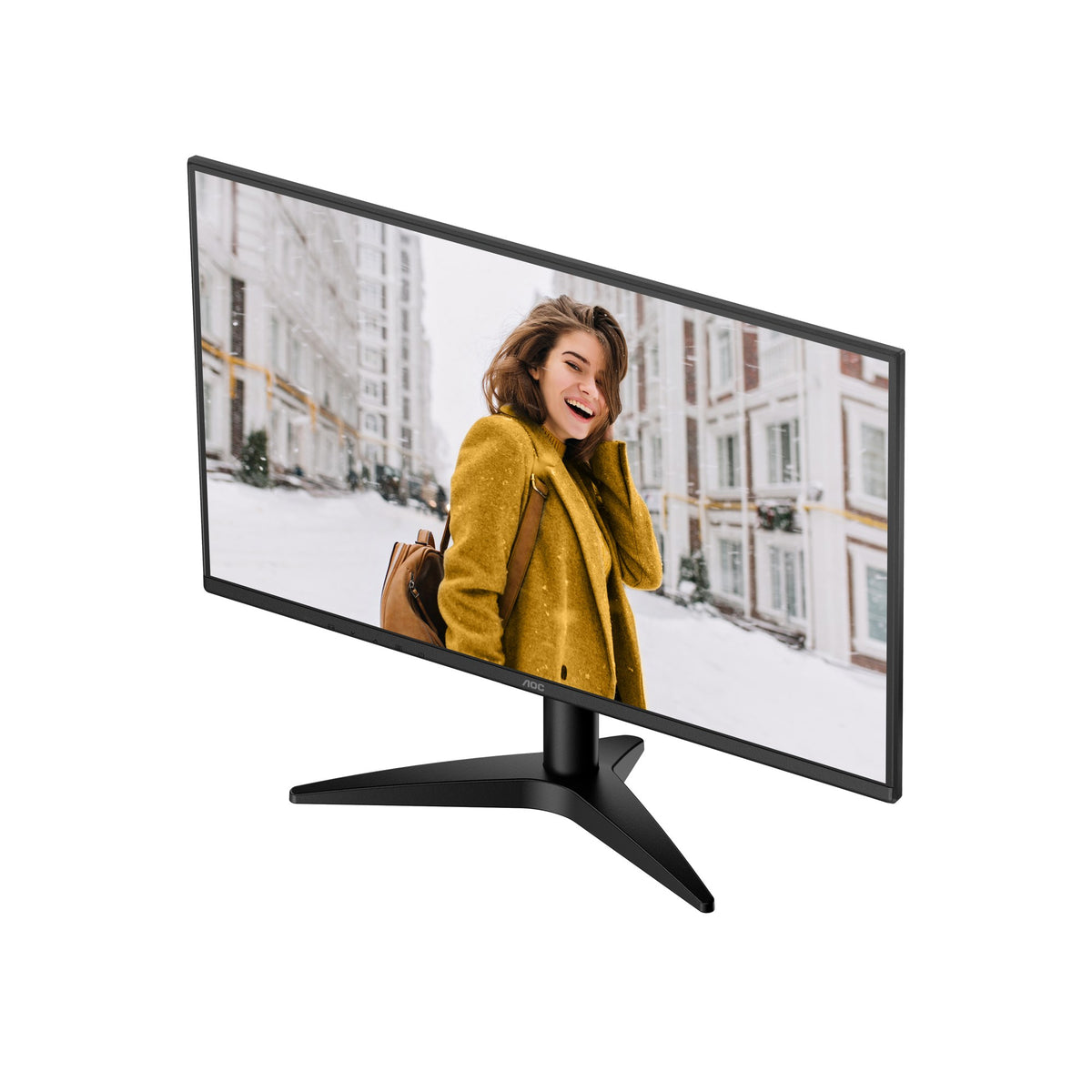 AOC-27B36XE B36 Monitor|27 Inch|4ms9GtG)/0.5ms MPRT|IPS|1920*1080 144Hz|HDMI+VGA|Ultra Narow Bezel|VESA|3YR.
