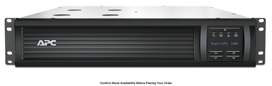 APC SMART LINE INTERACTIVE 1000VA/ 1KVA 700W UPS RACK RACK MOUNT INCLUDED: YES RACK TYPE: 2U NETWORK CARD:NO BATTERY:YES BATTERY TYPE: VRLA WARRANTY: 3 YEARS REPAIR OR REPLACE (EXCLUDING BATTERY) AND 2 YEARS FOR BATTERY NOTES: INTELLIGENT AND EFFICIENT NE - Guards On Duty Shop