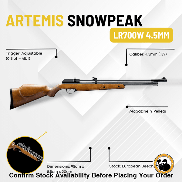 Artemis SnowPeak LR700W 4.5mm Wood