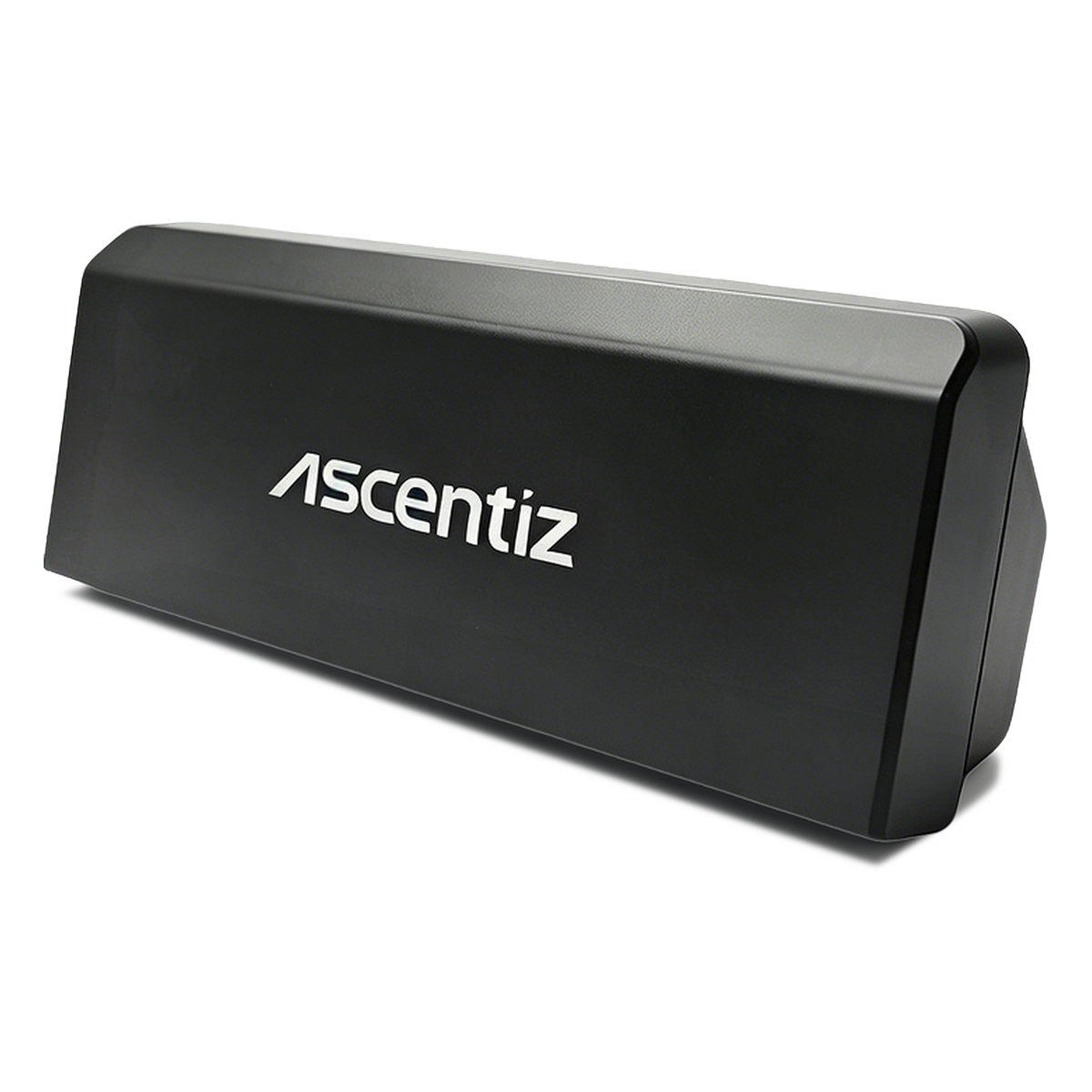Ascentiz Intelligent Battery swappable pack shown at an angle