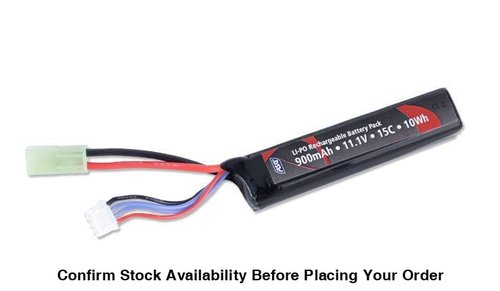 ASG 11.1V 900MAH AIRSOFT LIPO SINGLE STICK (19014) - Guards On Duty Shop