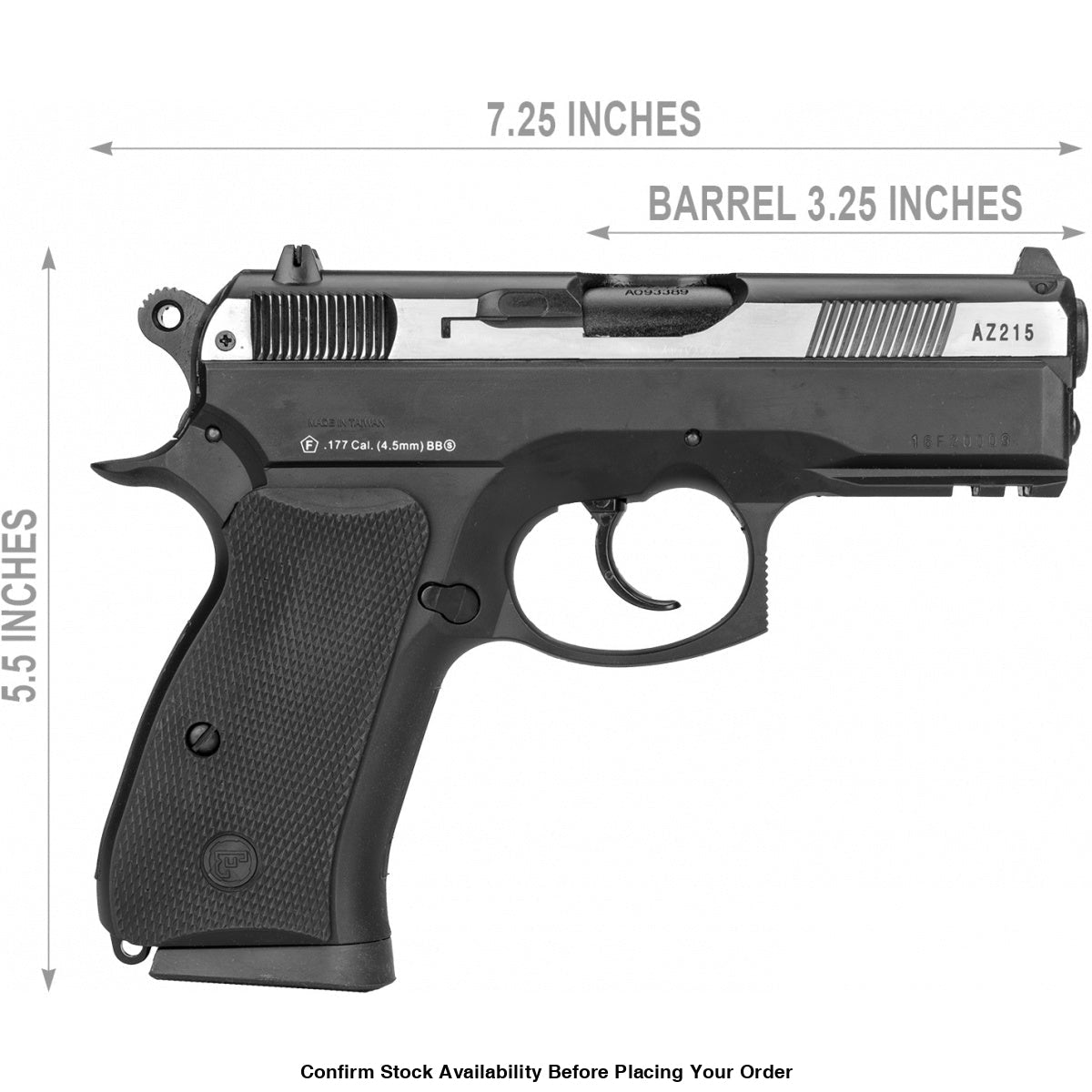 ASG 16200 CZ75D MD DUAL TONE GNB 4.5MM - Guards On Duty Shop