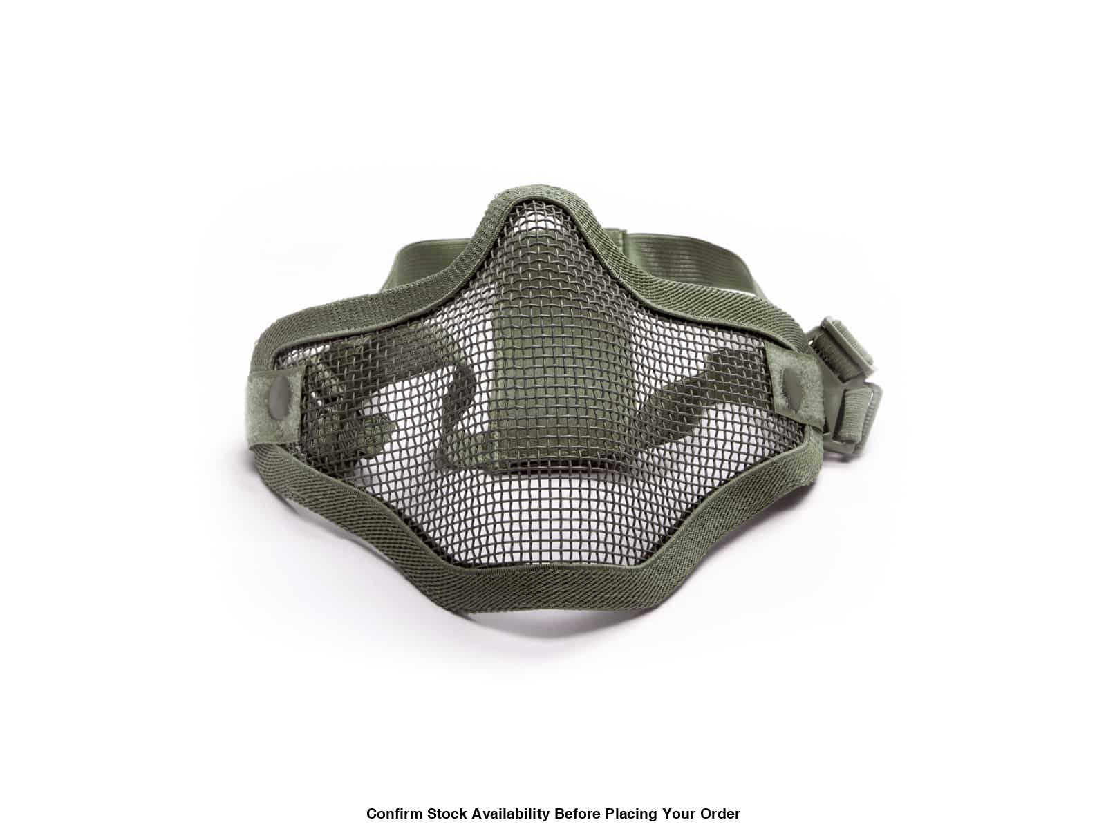 ASG 18000 MESH MASK METAL LOWER HALF OD GREEN - Guards On Duty Shop