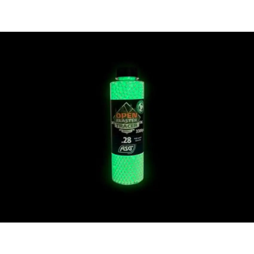 ASG 19408 Blaster Tracer Airsoft BBs 0.25g 3300ct Green - Guards On Duty Shop