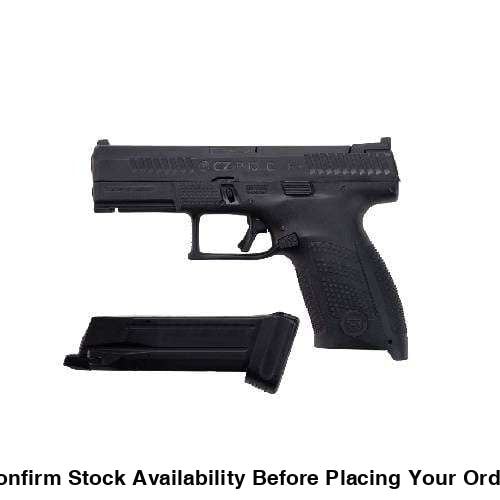 ASG 19592 Pistol, CBB, PL, MS, CZ P-10 C, BLK - Guards On Duty Shop