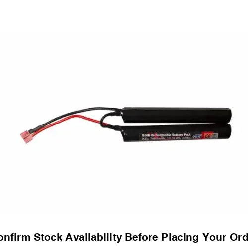 ASG Battery 9.6V 1600mah T-plug Connector 19621 - Guards On Duty Shop