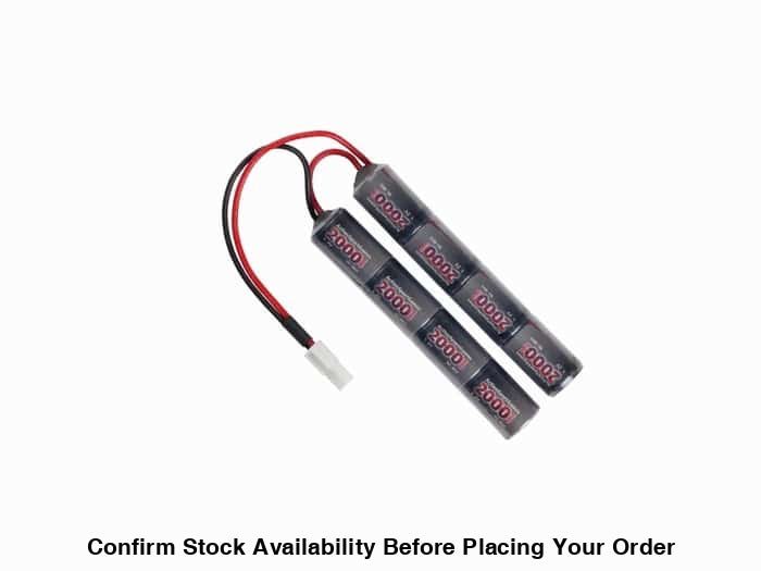 ASG BATTERY 9.6V 2000MAH M15 CRANESTOCK NIMH - ASG 15200 - Guards On Duty Shop