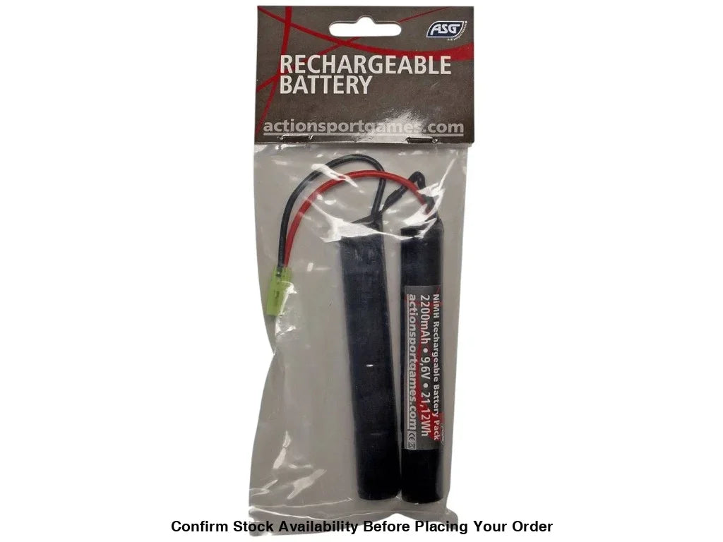 ASG BATTERY 9,6V 2200MAH 19622