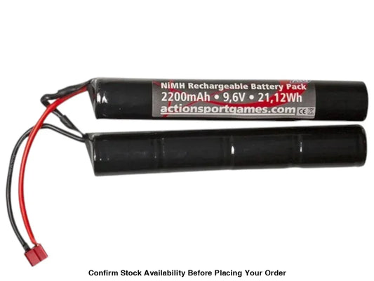 ASG BATTERY 9,6V 2200MAH 19622