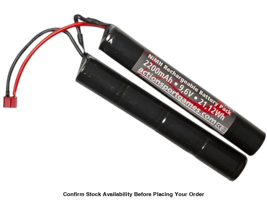 ASG BATTERY 9,6V 2200MAH 19622