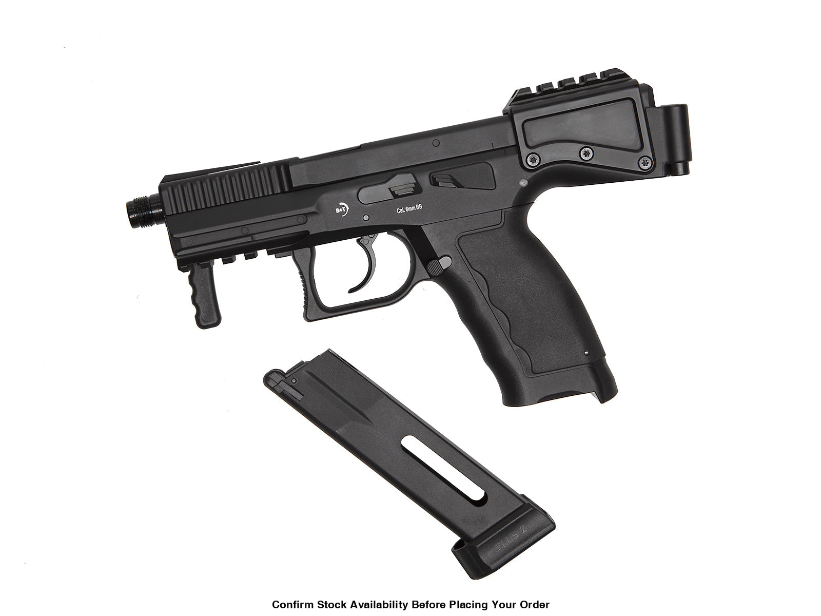 ASG PISTOL GBB CO2 MS B&T USW A1 BLK - ASG 19125 - Guards On Duty Shop