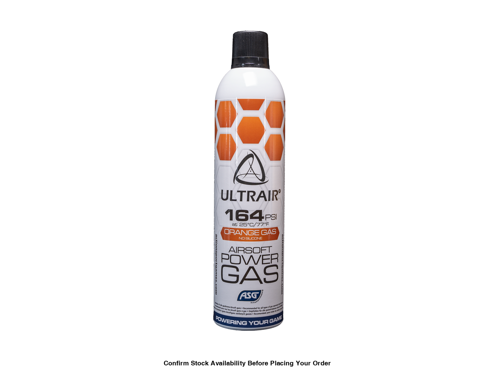 ASG PROPELLANT ULTRAIR POWER GREEN GAS 570ML - ASG 14571 - Guards On Duty Shop