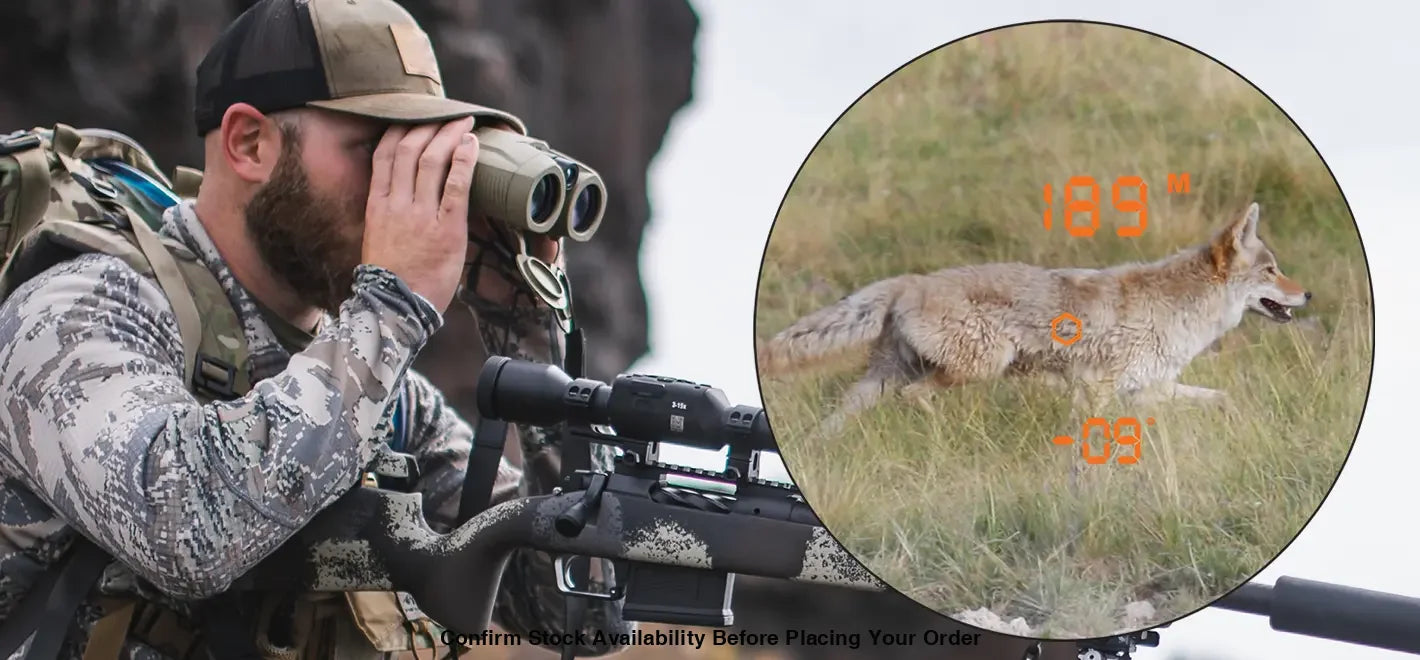 ATN 10x42 LRF 3000 Laser Rangefinding Binocular